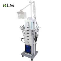 High Frequency  UV Sterilizer Woods Lamp Vacuum Spray Brush Galvanic Ultrasonic DiamondDermabrasion multifunction beauty machine