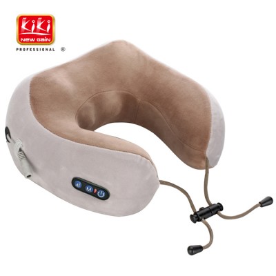 KIKI NEWGAIN USB Charge Masaje De Almohada Massager Wireless Heated Neck Shiatsu Massage Pillow For Travel